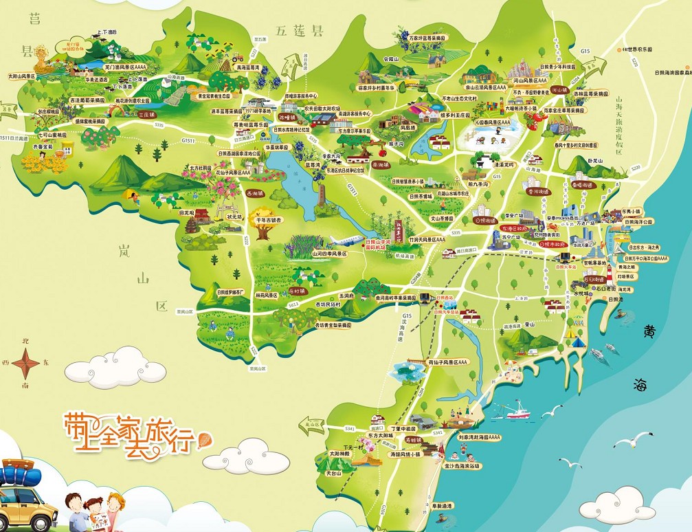 宁陕景区使用手绘地图给景区能带来什么好处？
